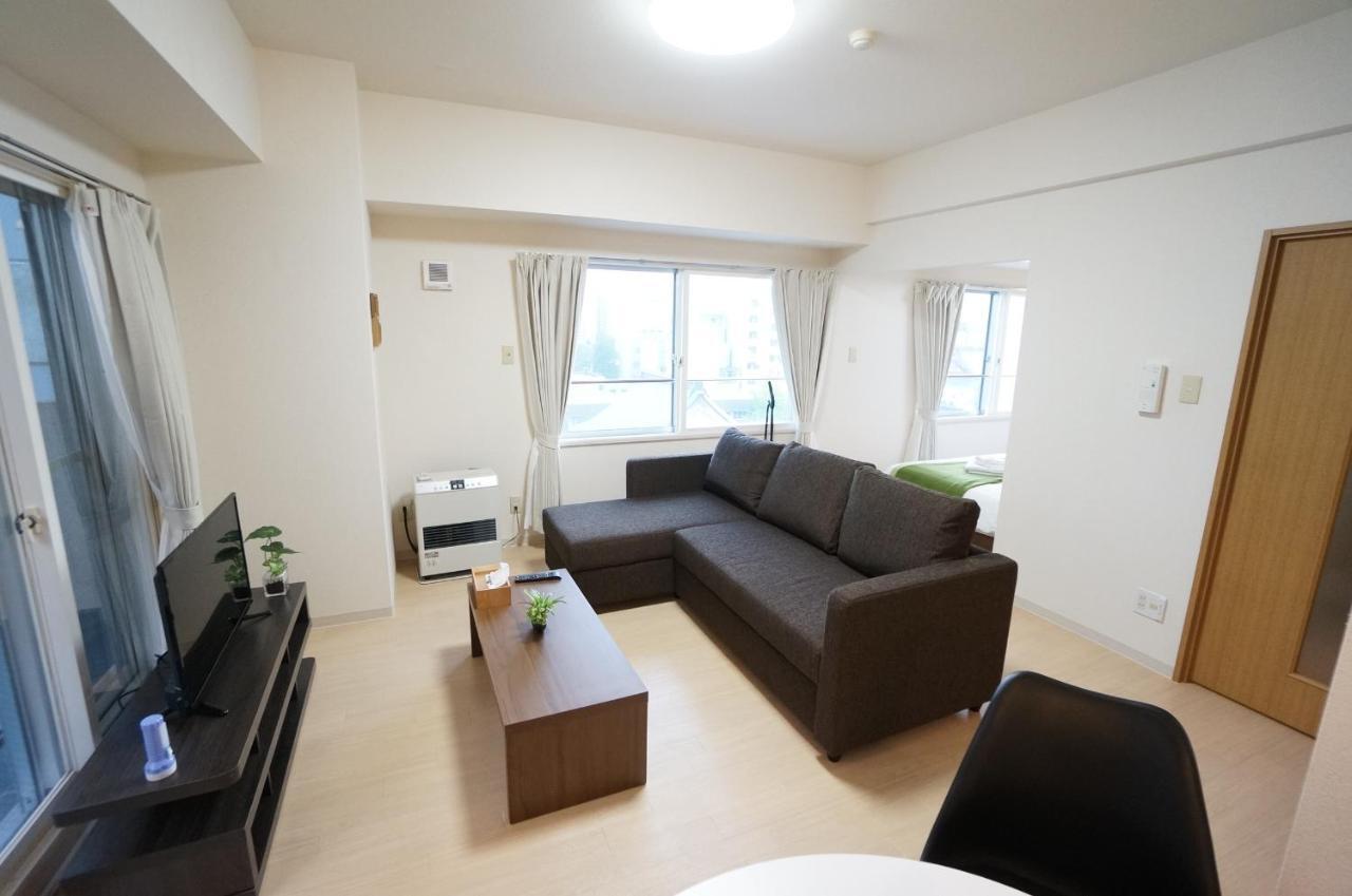 Downtown Area Spacious Cozy Room Susukino Ik901 Sapporo Exteriör bild